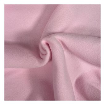 Pink Polar Fleece Fabric by the Metre
