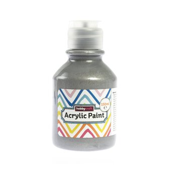 Kids’ Silver Acrylic Paint 150ml