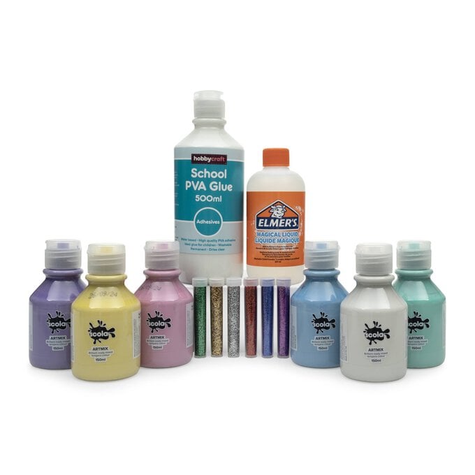 Pastel Slime Making Bundle image number 1
