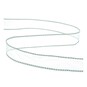 Pale Blue Wire Edge Organza Ribbon 25mm x 3m image number 1