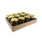 Clear Hexagonal Glass Jars 350ml 12 Pack image number 4