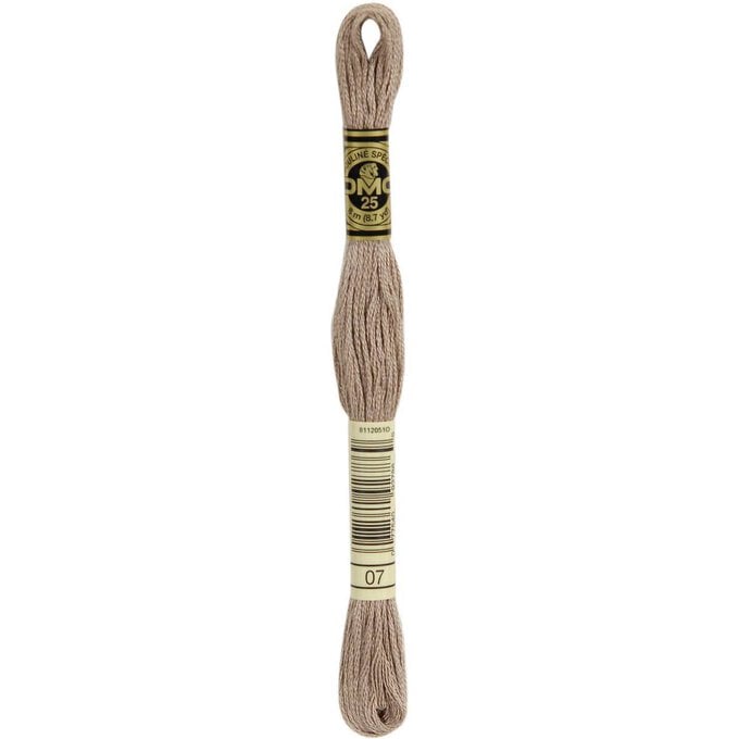 DMC Brown Mouline Special 25 Cotton Thread 8m (007) image number 3