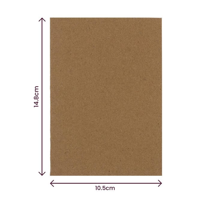 Papermania Kraft Cards A6 10 Pack image number 3