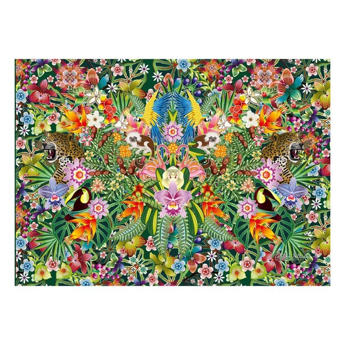Gibsons Jungle Dream Jigsaw Puzzle 1000 Pieces image number 2