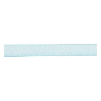 Sky Blue Organdie Ribbon 6mm x 8m