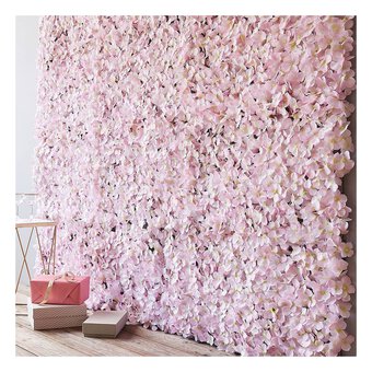 Pink Flower Wall 60cm x 40cm
