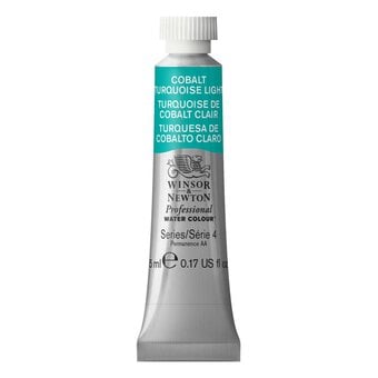Winsor & Newton Light Cobalt Turquoise Professional Watercolour Tube 5ml