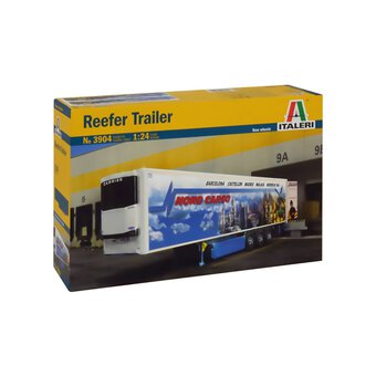 Italeri Reefer Trailer Model Kit 1:24