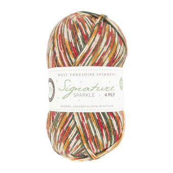 West Yorkshire Spinners Yuletide Signature Sparkle 4 Ply 100g