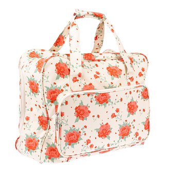 Vintage Floral Sewing Machine Bag
