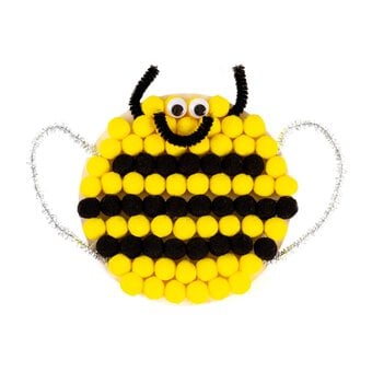 Bee Pom Pom Plate Kit