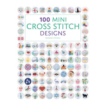 100 Mini Cross Stitch Designs Book