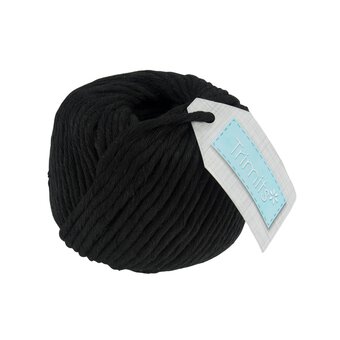Trimits Black Macramé Cord 4mm x 50m