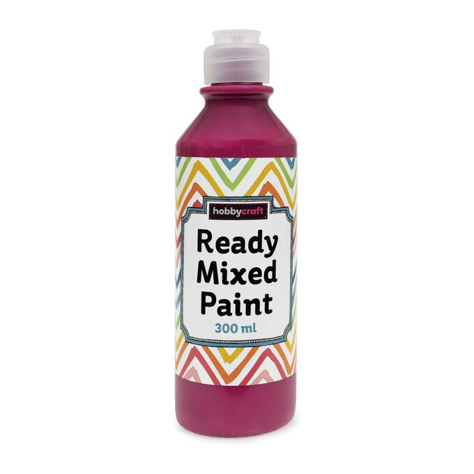 Cerise Ready Mixed Paint 300ml