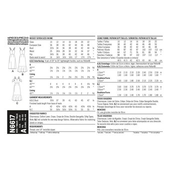 New Look Women's Dress Sewing Pattern N6617