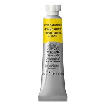 Winsor & Newton New Gamboge Professional Watercolour Tube 5ml