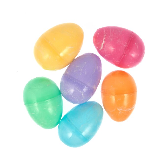 Marble Fillable Eggs 6 Pack image number 1