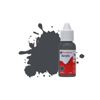 Humbrol 243 RLM 72 Grun Matt Acrylic Paint Dropper 14ml 