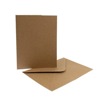 Papermania Kraft Cards  5 x 7 Inches 50 Pack