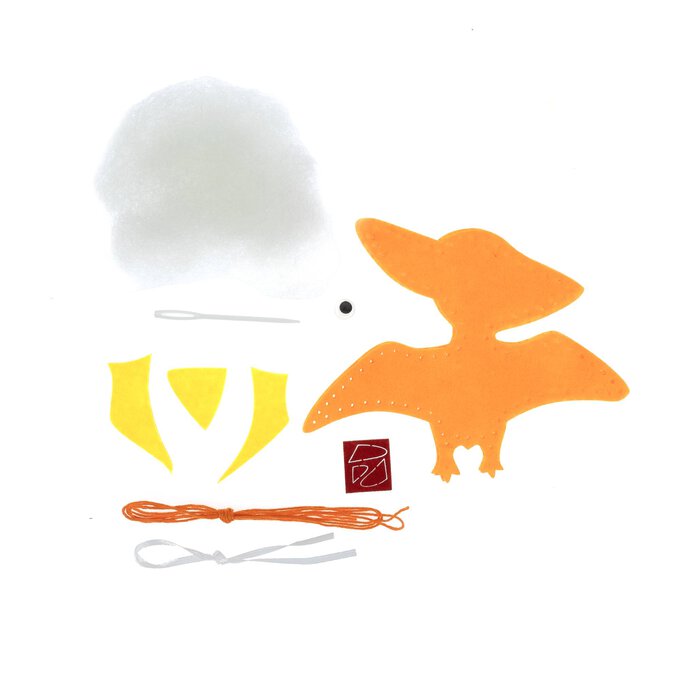 Pterodactyl Felt Sewing Kit image number 3