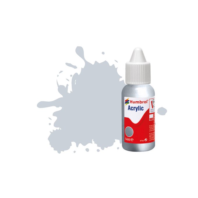 Humbrol 56 Aluminium Metallic Acrylic Paint Dropper 14ml 