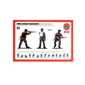 Airfix WWII German Paratroops Model Kit 1:32
