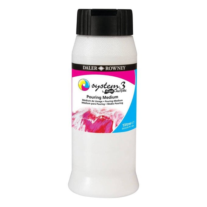Daler-Rowney System3 Fluid Pouring Medium 1 Litre image number 1