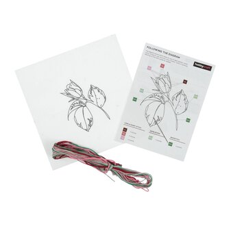 Rosebud Mini Embroidery Kit