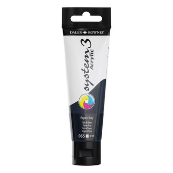 Daler-Rowney System3 Payne's Grey Acrylic Paint 59ml