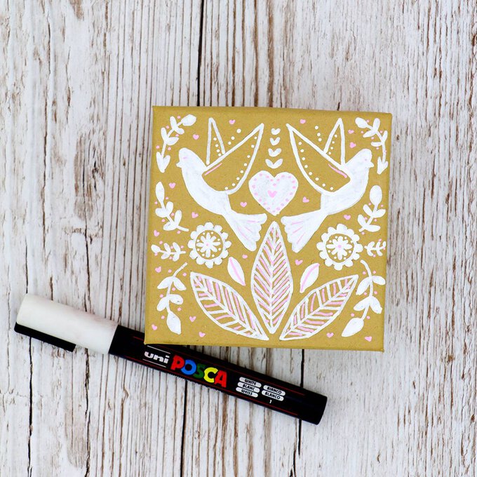 Uni-ball Posca PC-1M Marker Pens Starter Set 8 Pack image number 7