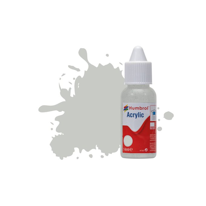 Humbrol 247 RLM 76 Lichtblau Matt Acrylic Paint Dropper 14ml image number 1