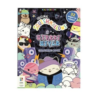 Kaleidoscope Squishmallows Street Style Colouring Book