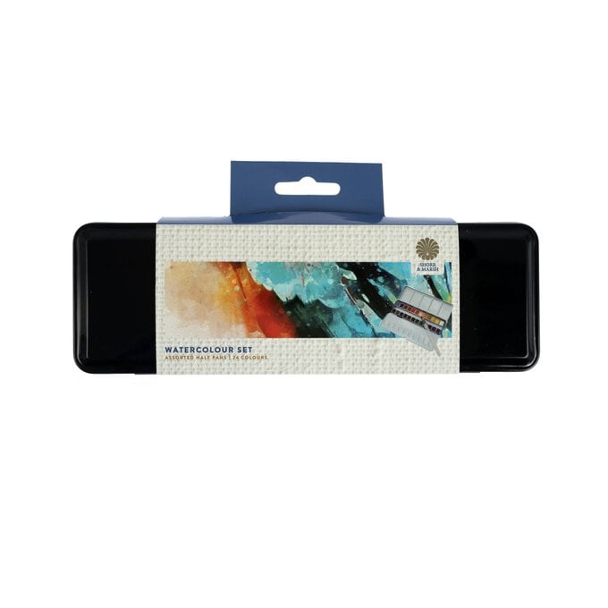 Shore & Marsh Half Pans Watercolour Set 24 Pack image number 9