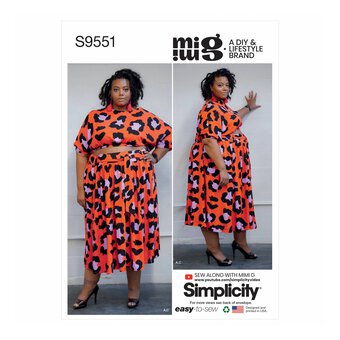 Simplicity Women’s Separates Sewing Pattern S9551 (26-34)