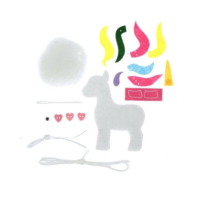 Unicorn Felt Sewing Kit image number 3