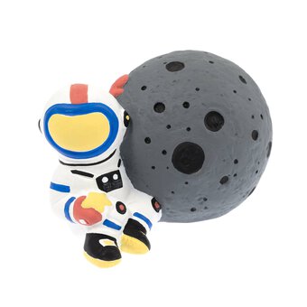 Paint Your Own Astronaut and Moon Money Box