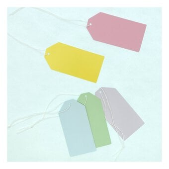 Pastel Gift Tags 8cm 25 Pack
