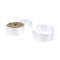White Poly Ribbon 5cm x 91m image number 1