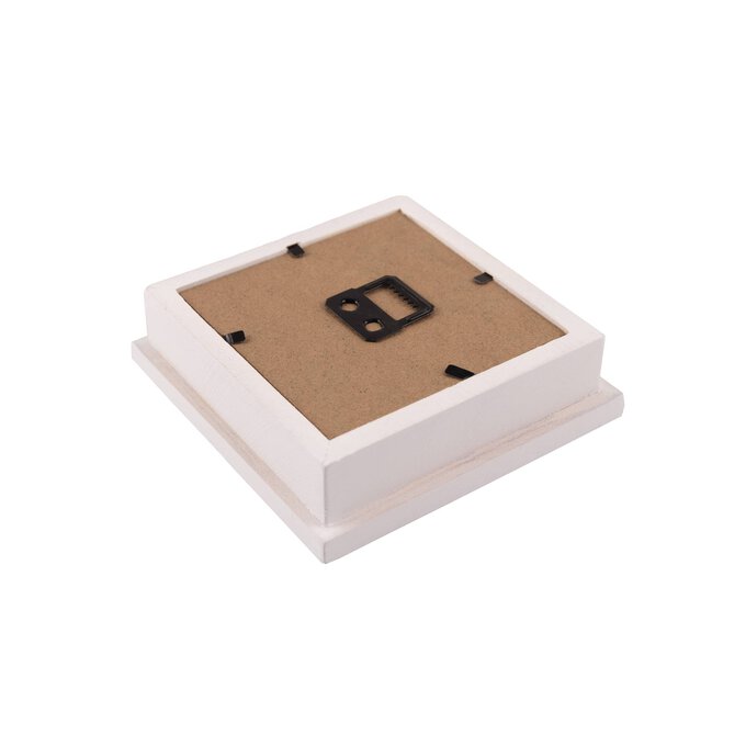 White Deep Box Frame 7.5cm x 7.5cm image number 3