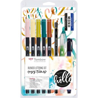 Tombow Cosy Times Blended Lettering Set