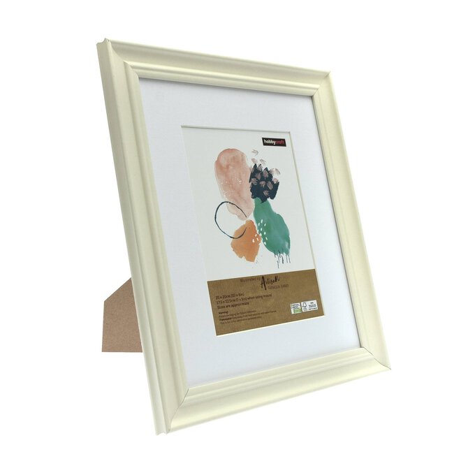 Vintage Wood Picture Frame 25cm x 20cm image number 1