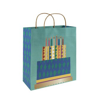 Celebration Cake Gift Bag 25cm x 21cm x 10cm