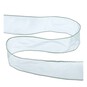 Pale Blue Wire Edge Organza Ribbon 63mm x 3m image number 1