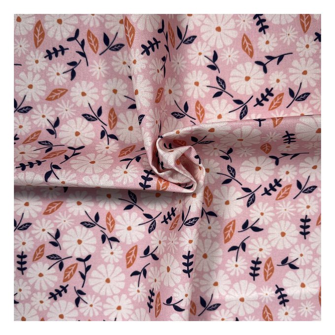Women’s Institute Daisy Leaf Cotton Fabric by the Metre image number 1