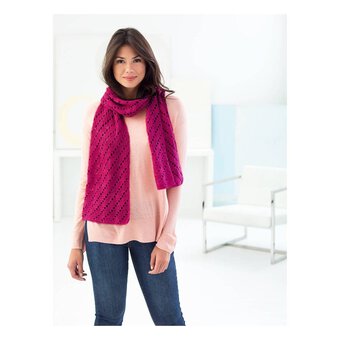 FREE PATTERN Lion Brand Diagonal Eyelets Shawl L70166
