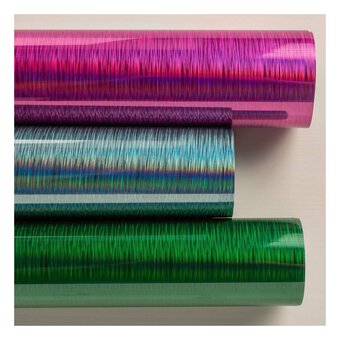 Cricut Dew Holographic Threads Permanent Vinyl 12 x 48 Inches