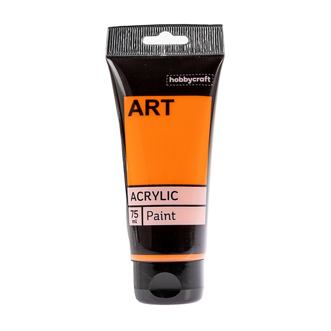 Orange Art Acrylic Paint 75ml image number 1