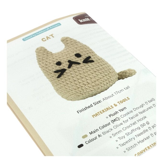 Mini Cat Plush Amigurumi Kit image number 4