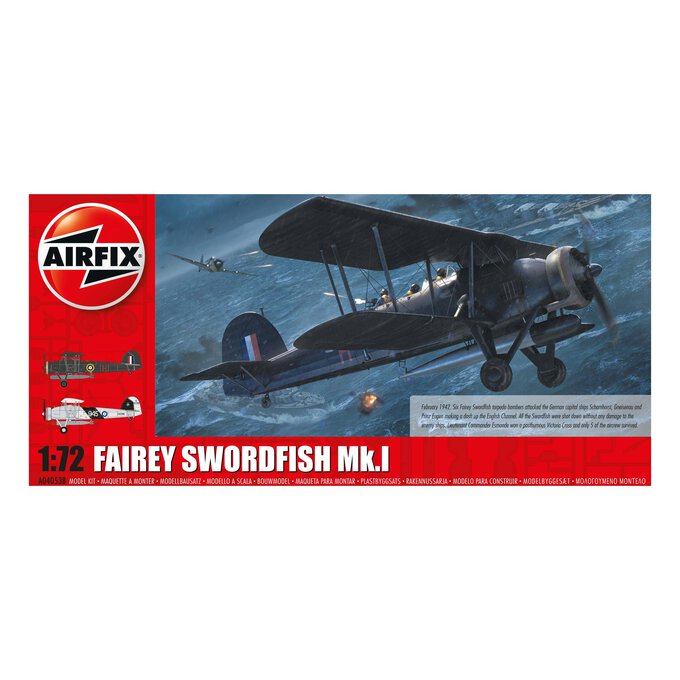 Airfix Fairey Swordfish Mk.I Model Kit 1:72 image number 1