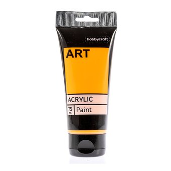 Light Orange Art Acrylic Paint 75ml